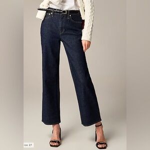 JCrew slim wide dark wash jeans 29/8